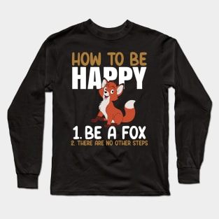 fox lovers Long Sleeve T-Shirt